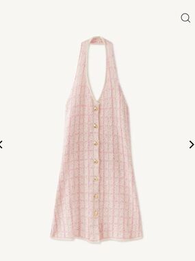 ASTA RESORT PINK BIANCA MINI DRESS